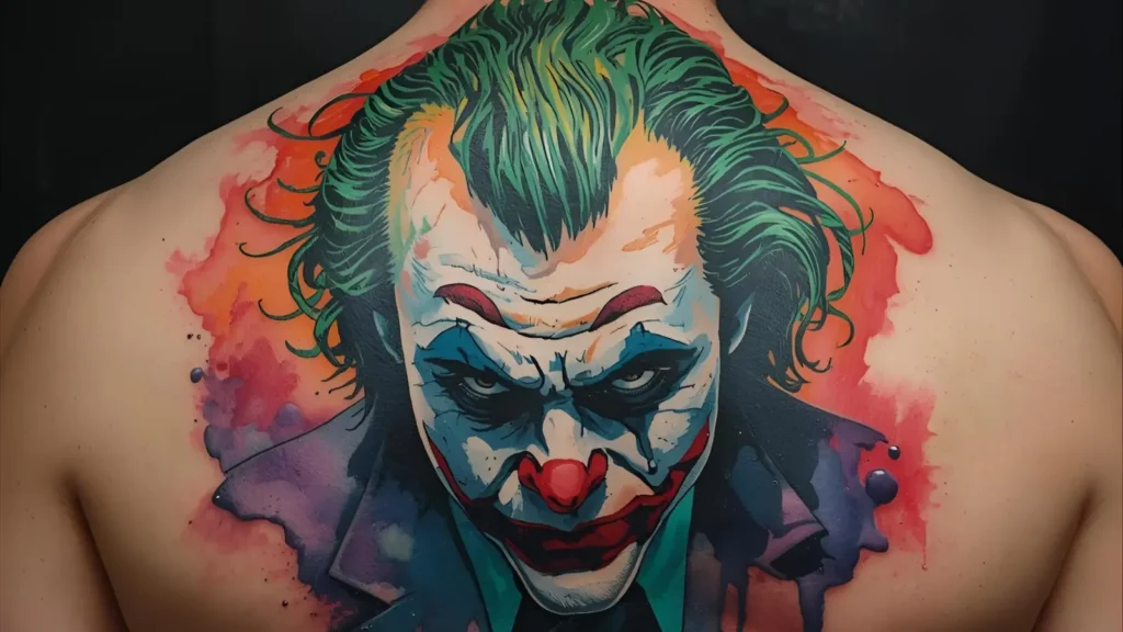 joker tattoo