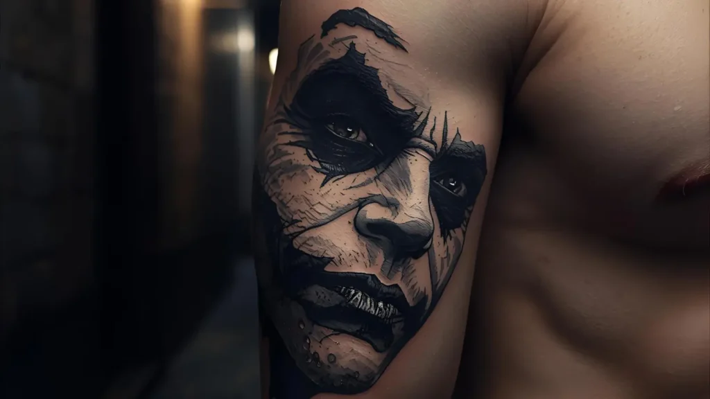 joker tattoo