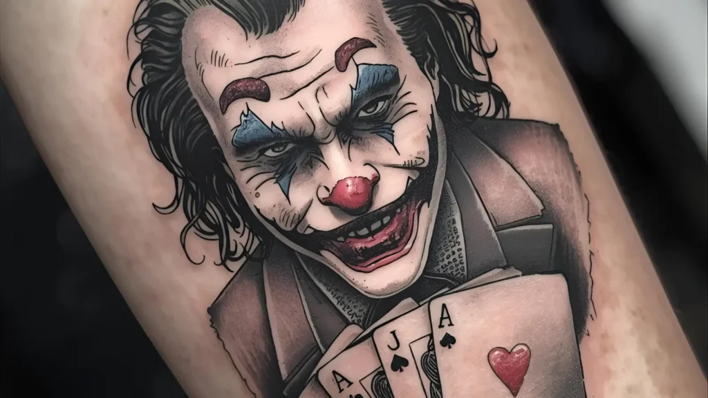 joker tattoo