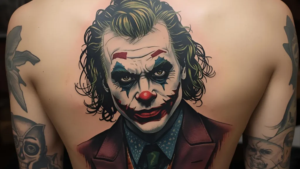 joker tattoos
