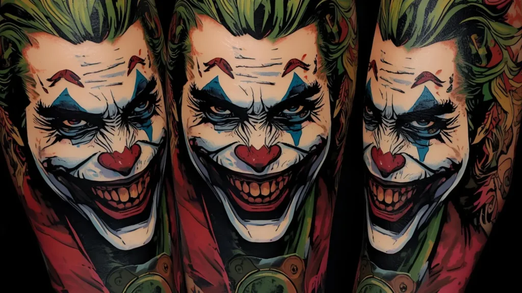 joker tattoos