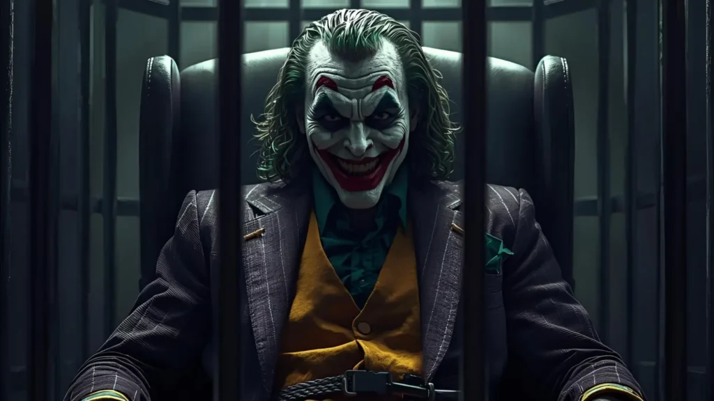 the dark knight joker locked up images