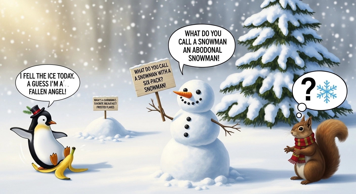 snow related jokes